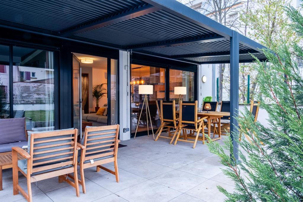 Appartement Cosy Jardin Et Terrasse Straßburg Exterior foto