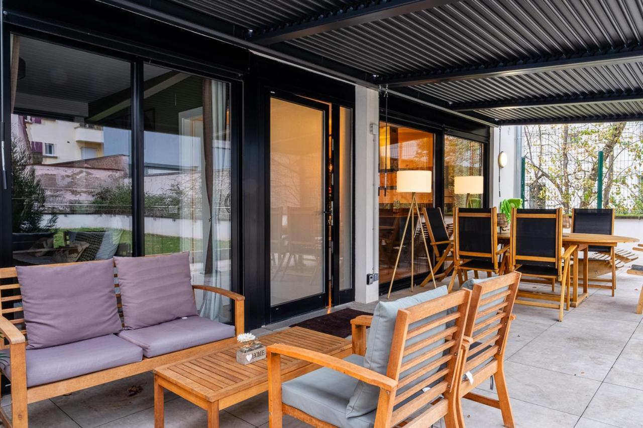 Appartement Cosy Jardin Et Terrasse Straßburg Exterior foto