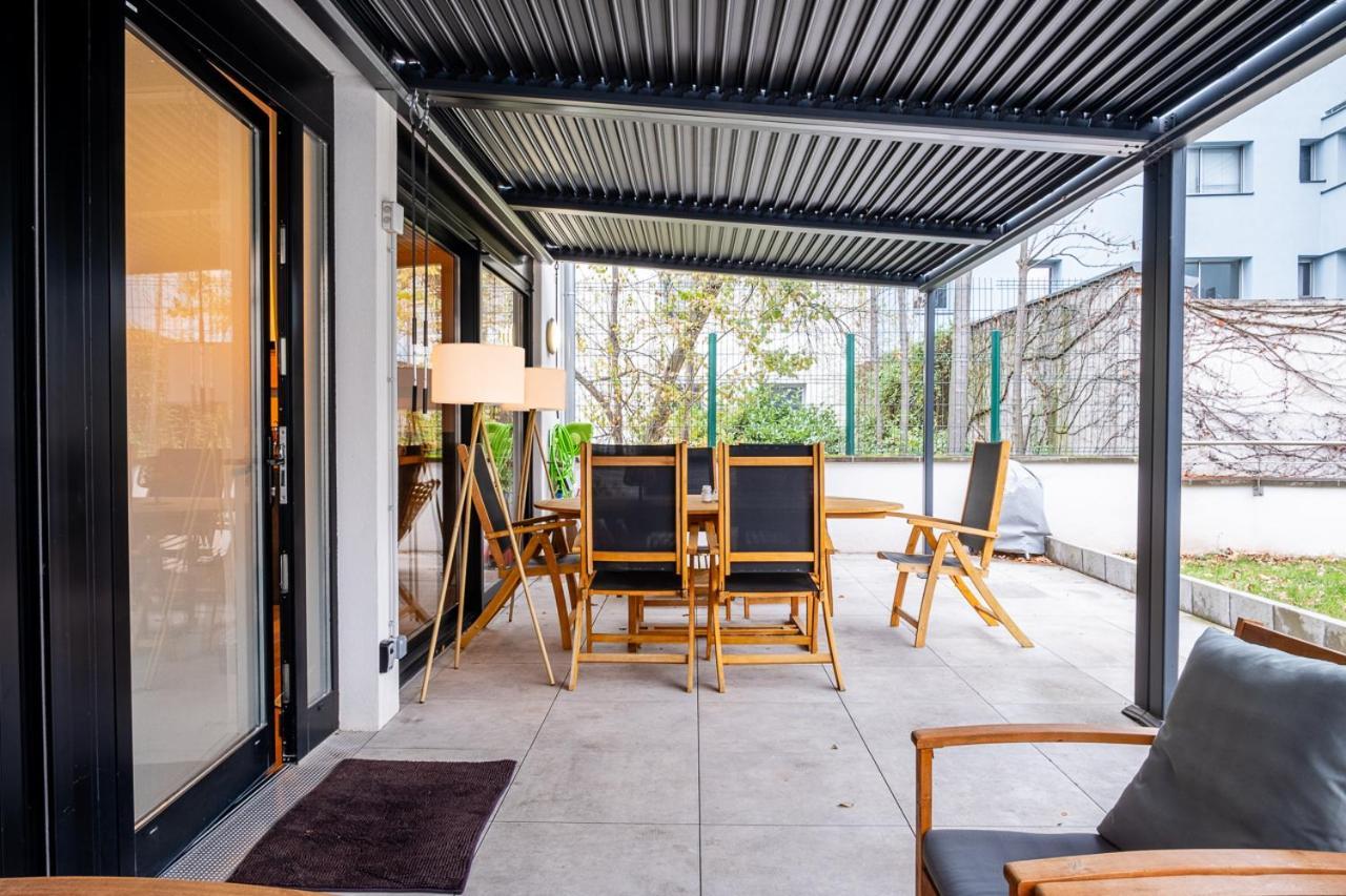 Appartement Cosy Jardin Et Terrasse Straßburg Exterior foto